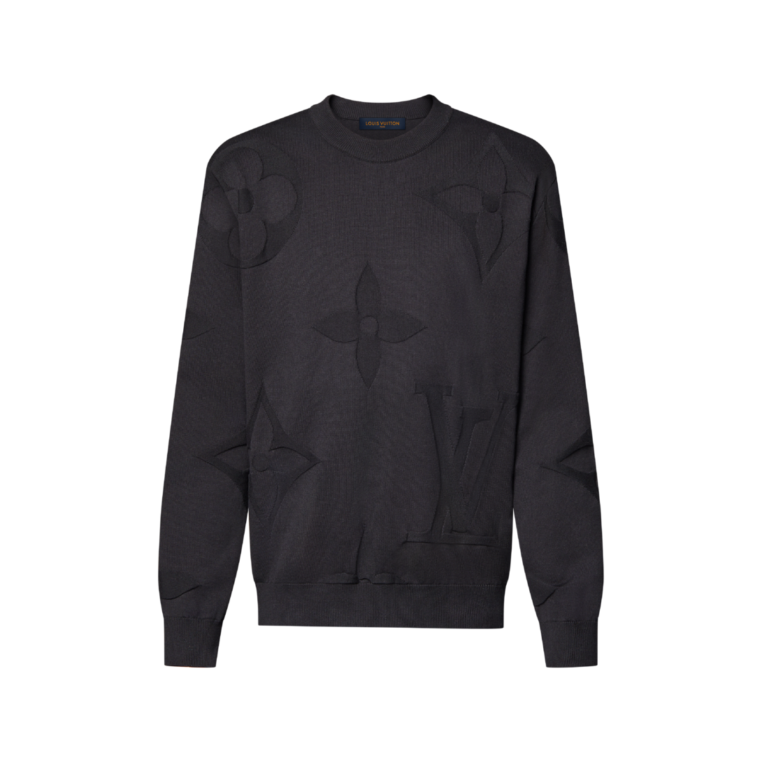 モノグラムロングスリーブコットンクルーネック ｜ルイ・ヴィトン 公式